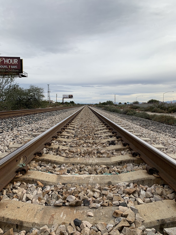 Dirt Road gravel rail
