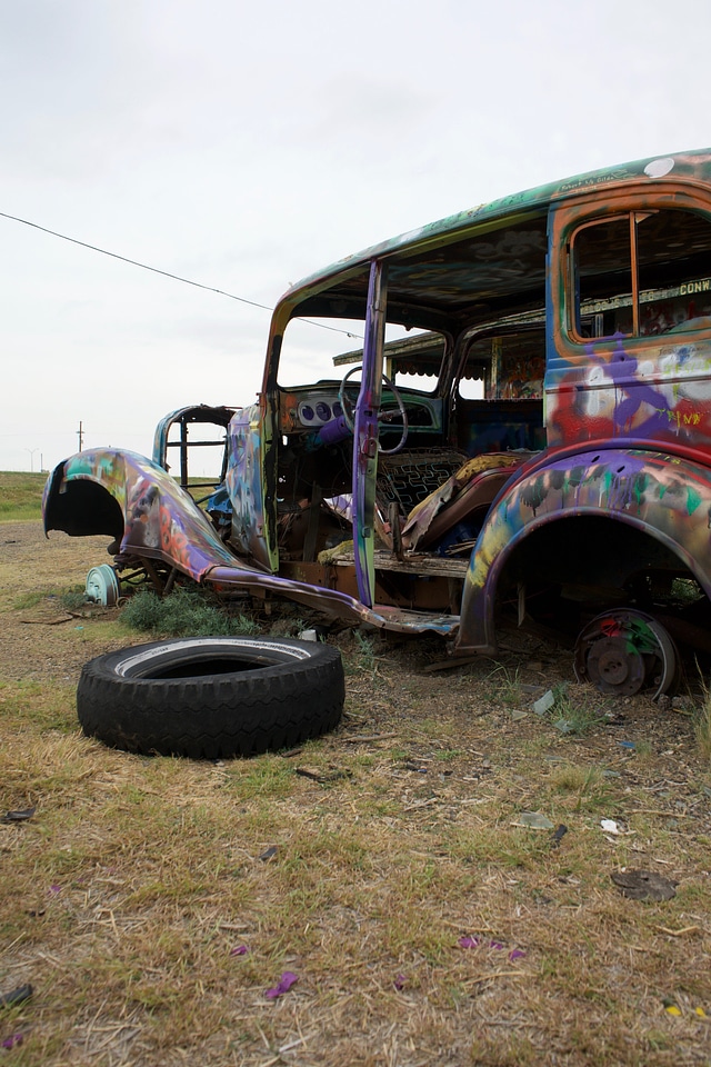 Bus car wheel machine