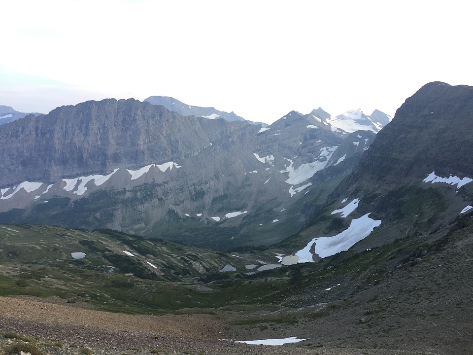Barren elevation glacier