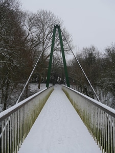 Banister boardwalk bridge