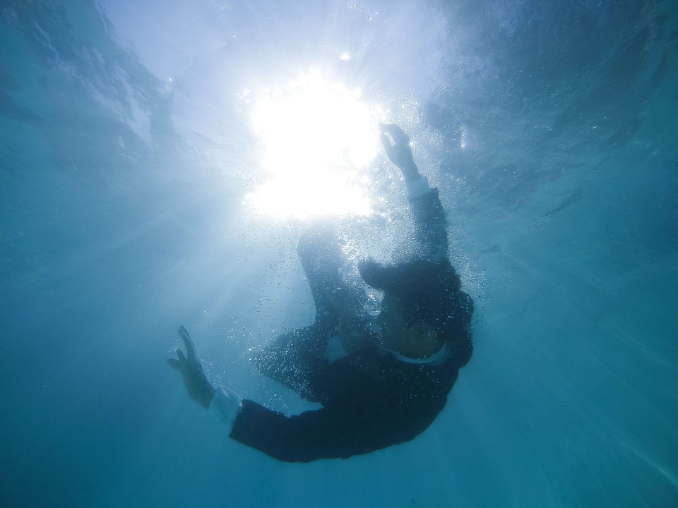 Adventure aqua scuba artistic