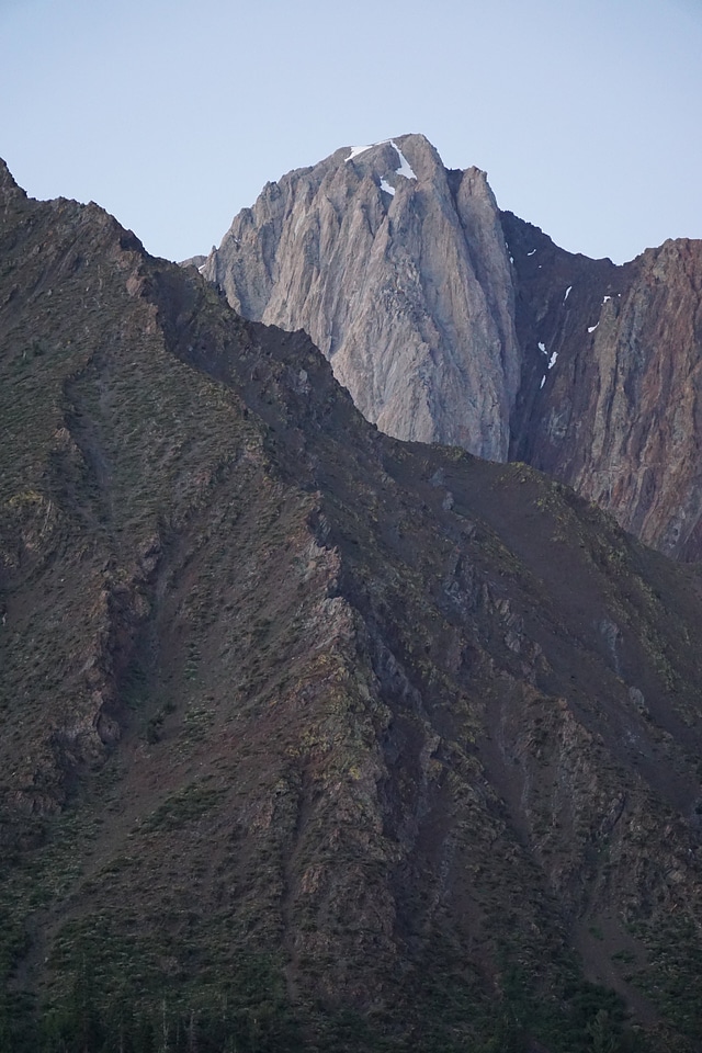 Cliff mountain mountain range