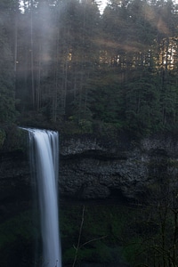 Cliff long exposure nature photo