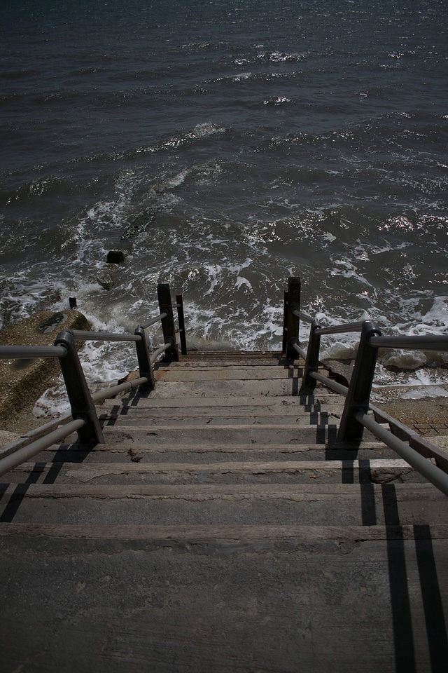 Banister boardwalk bridge