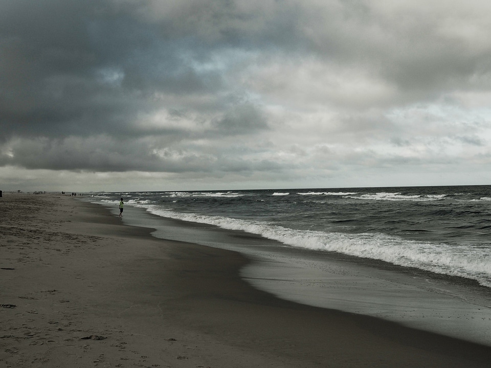 Beach coast human photo