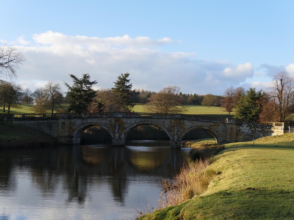 Afternoon architecture bridge