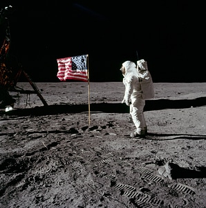 1969 flag space suit
