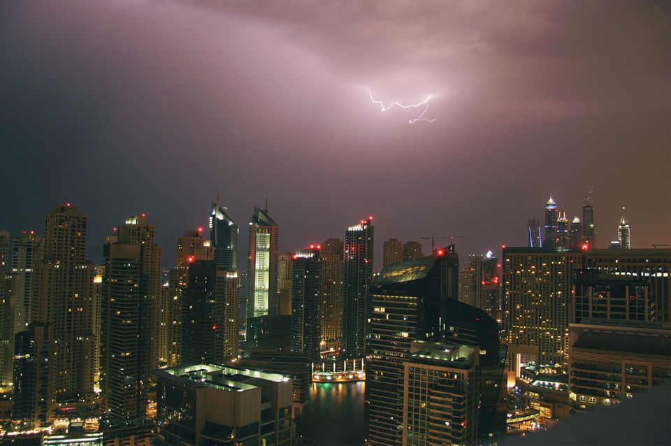 4 Dubai thunderstorm