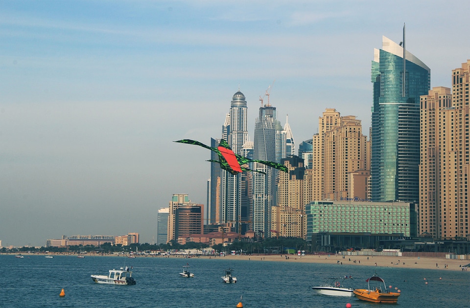 6 Walking in jumeirah beach residence