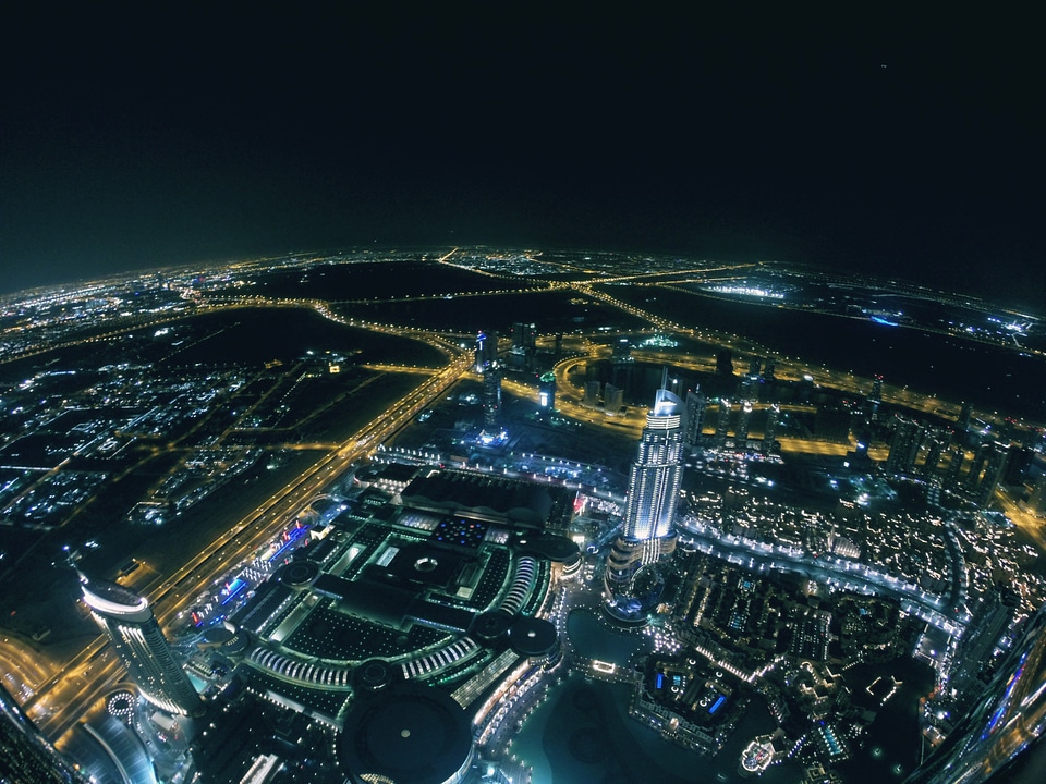 5 At the top of burj khalifa photo