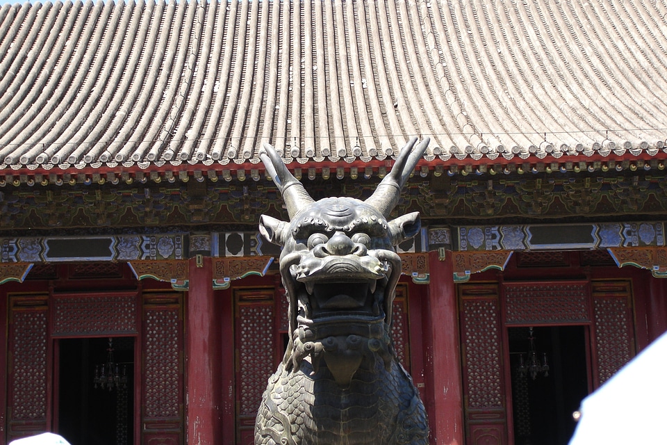 China figure mythical creatures