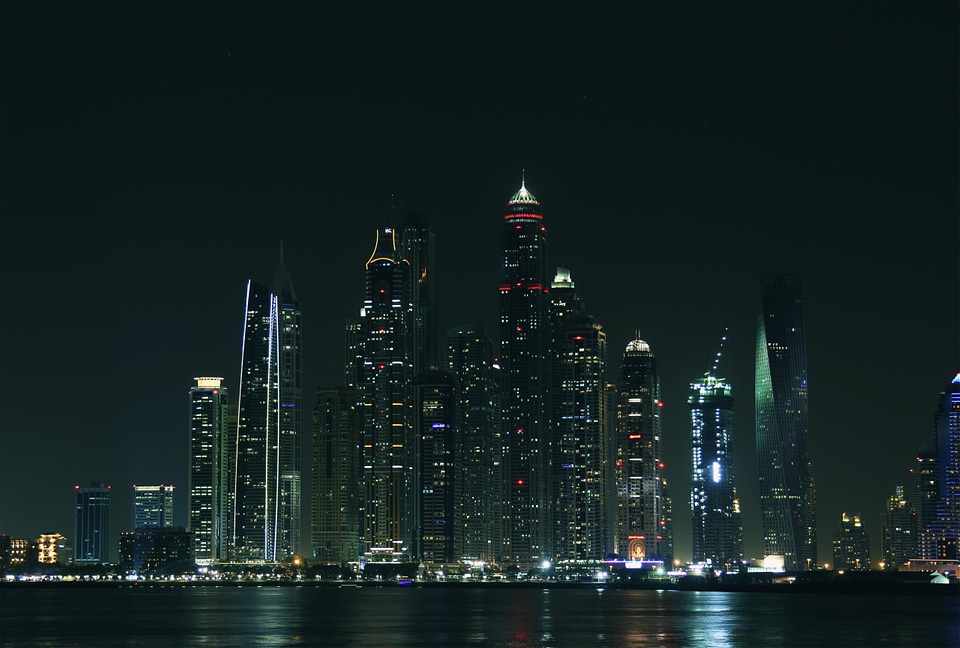 Skyscrapers  in dubai