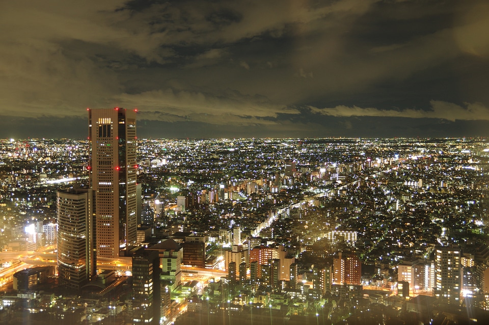 4 Night view in Tokyo