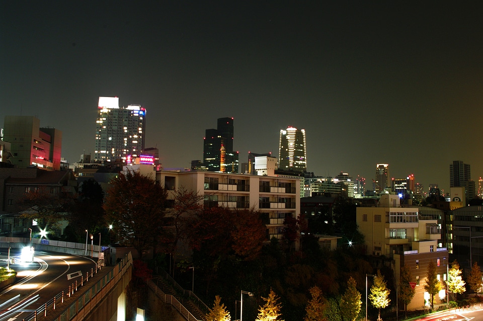 2 Night view of Tokyo