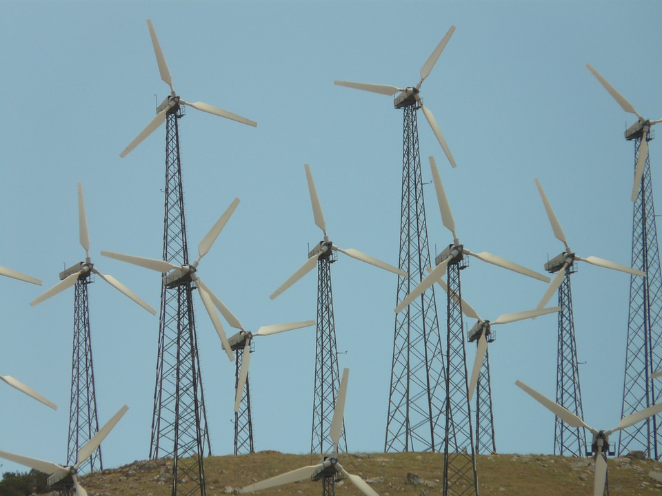 Wind power current energy