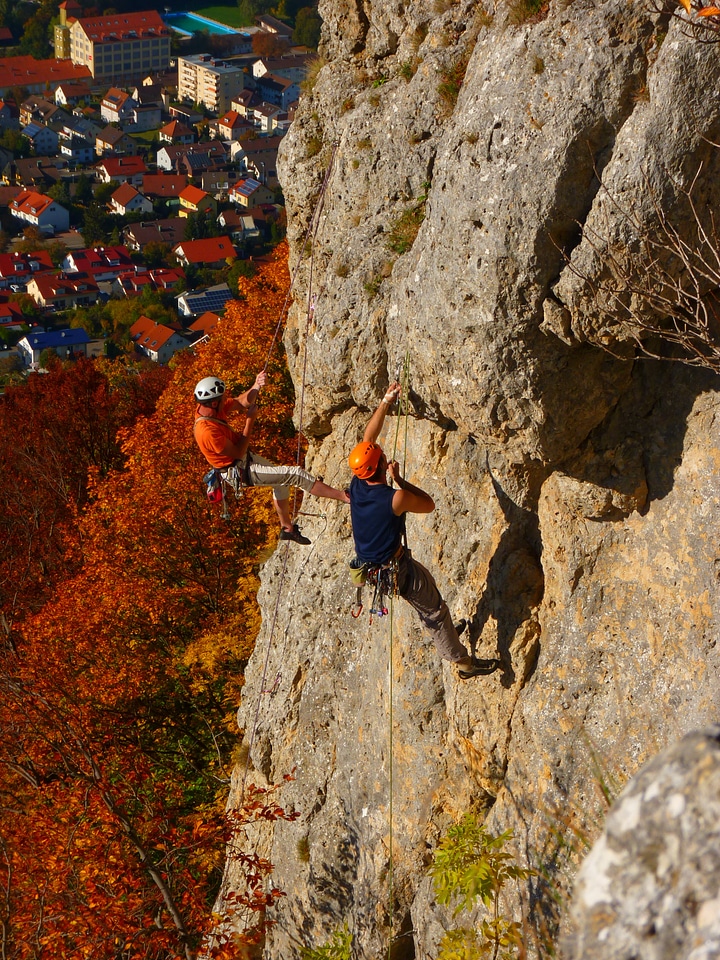 Rope sport climbing rope