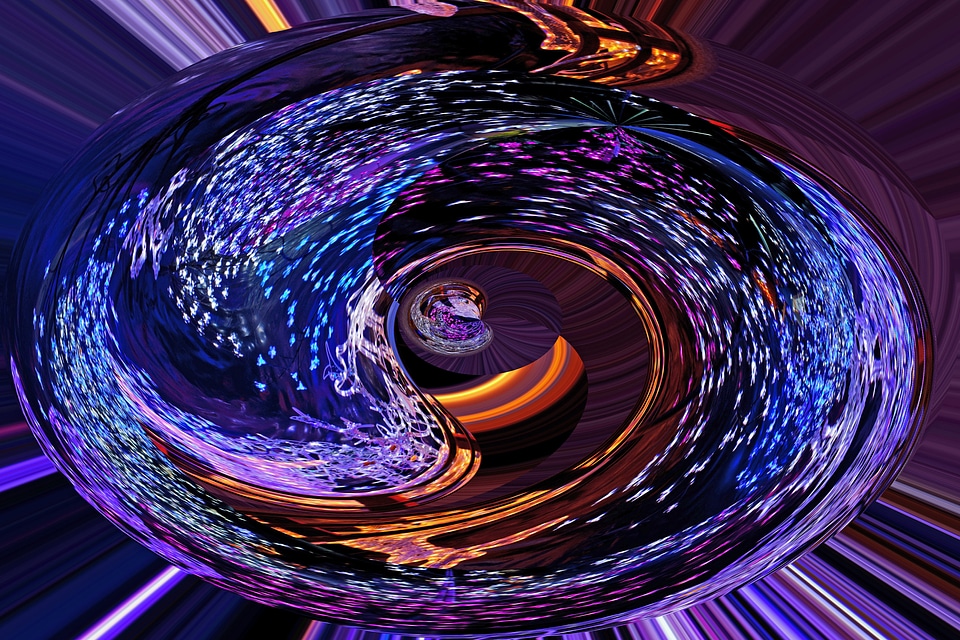 Modern modern art abstract