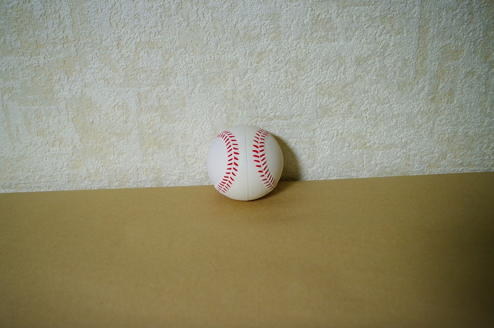 3 A ball used in playing baseball