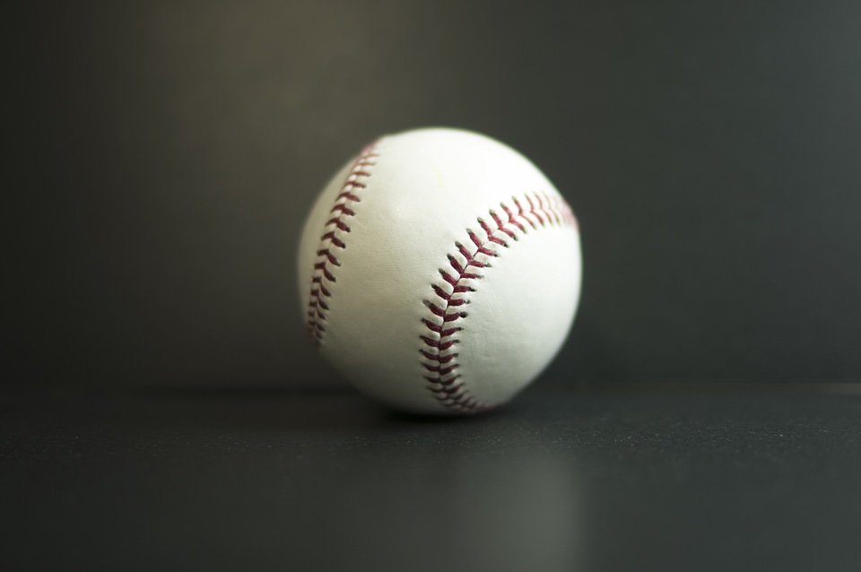 5 A ball used in playing baseball