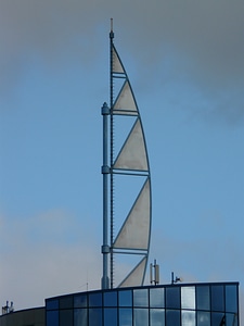 Landmark architecture modern