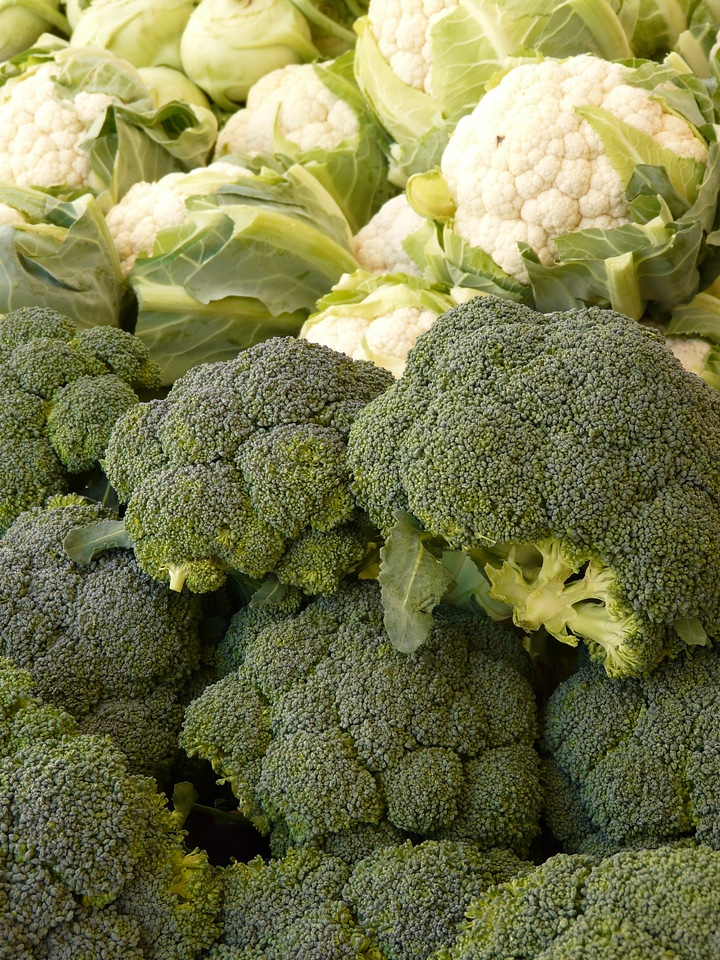 Food green vitamins