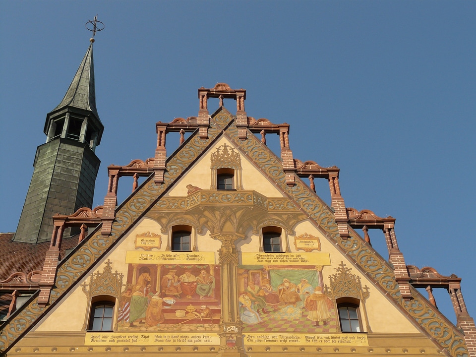 Architecture town hall ulm