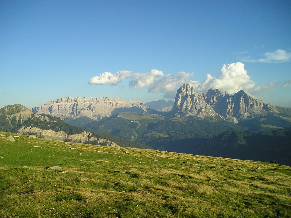 Sella sella group mountains