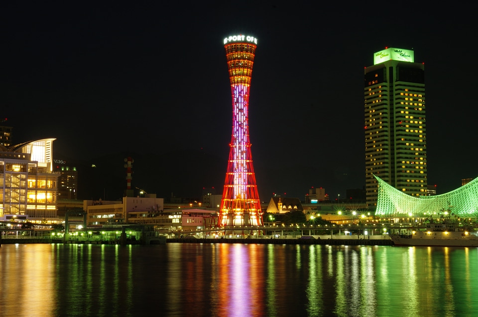 2 Night view in Kobe