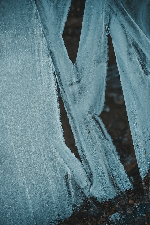 Cold Frozen Ice Crystal