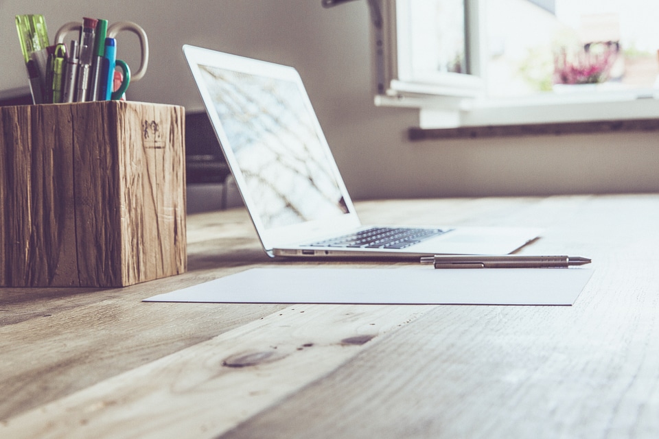 Notebook Desk Creative Office