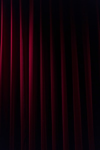 Theatre Red Curtain Stage