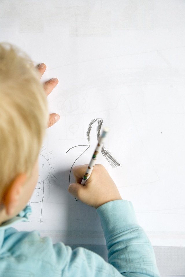Painting Kid Nursery School