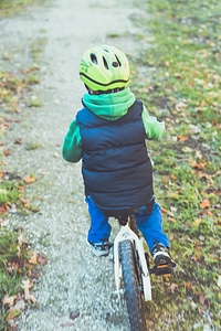 Bicycle Young Boy photo