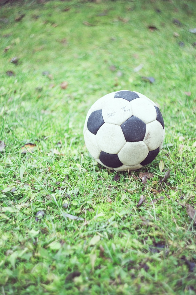Vintage Ball Soccer Goal