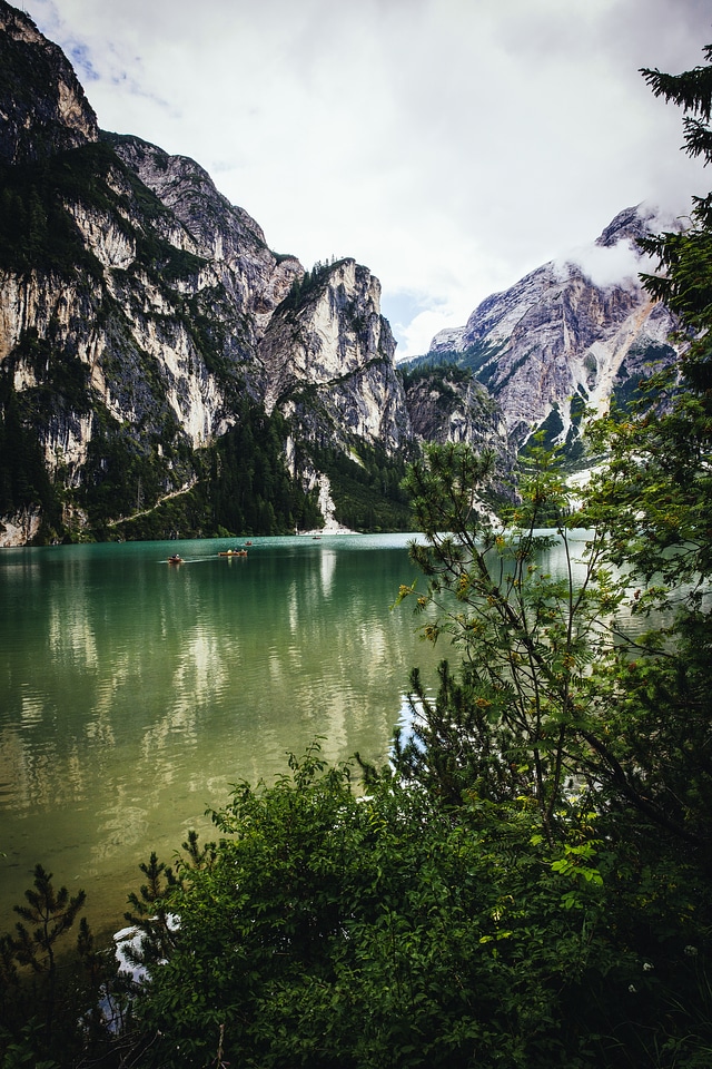 Mountain Lake Prags South Tyrol