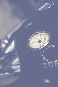 Vintage Speedmeter Motorcycle