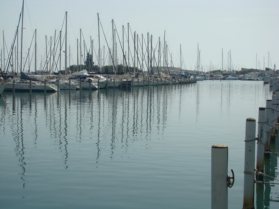 Pier boats marina