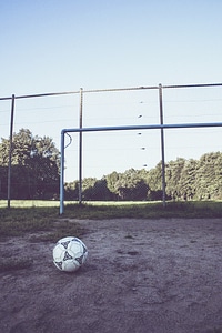 Shot Soccer Kick Goal photo