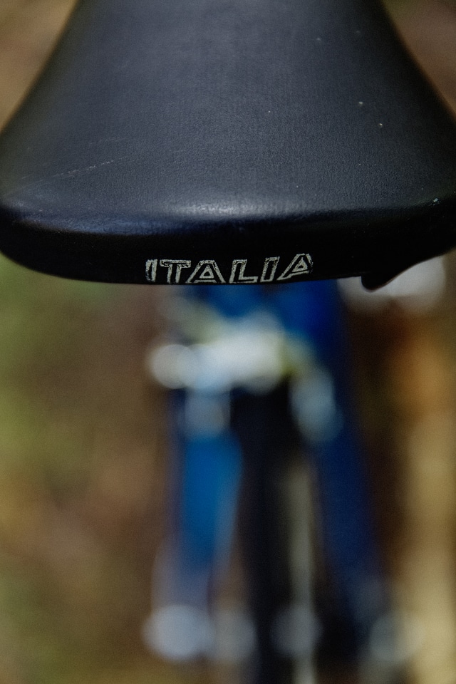 Vintage Bike Leather Saddle