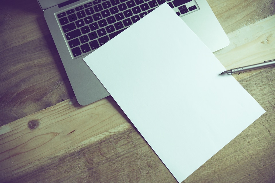 Office Notebook White Paper