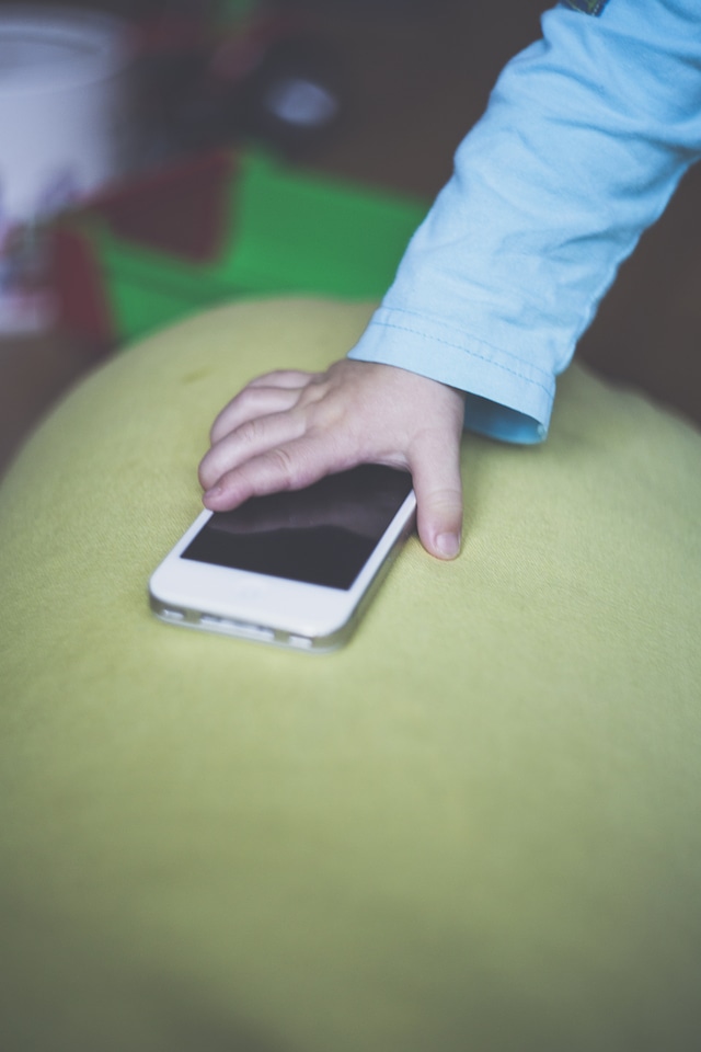 Child Kid Hand Smartphone
