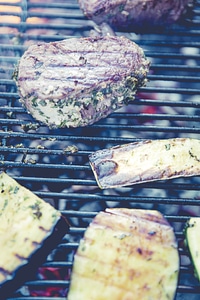 Grilled BBQ Beef Filet