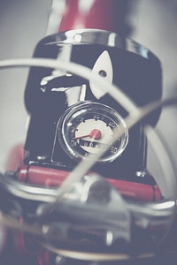 Vintage Motorcycle Speed