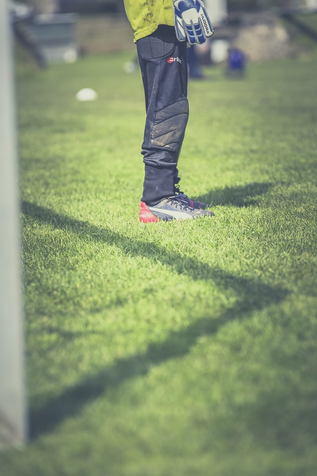 Goalkeeper Soccer Field Team