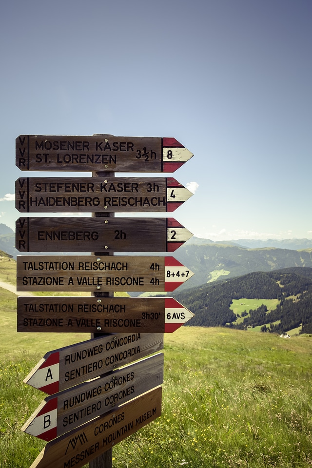 Corones Peak Summit South Tyrol