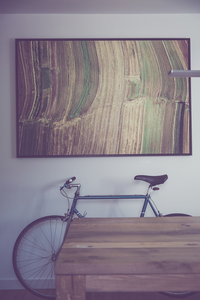 Hipster Office Fixie Bike