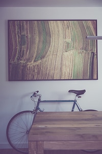 Hipster Office Fixie Bike