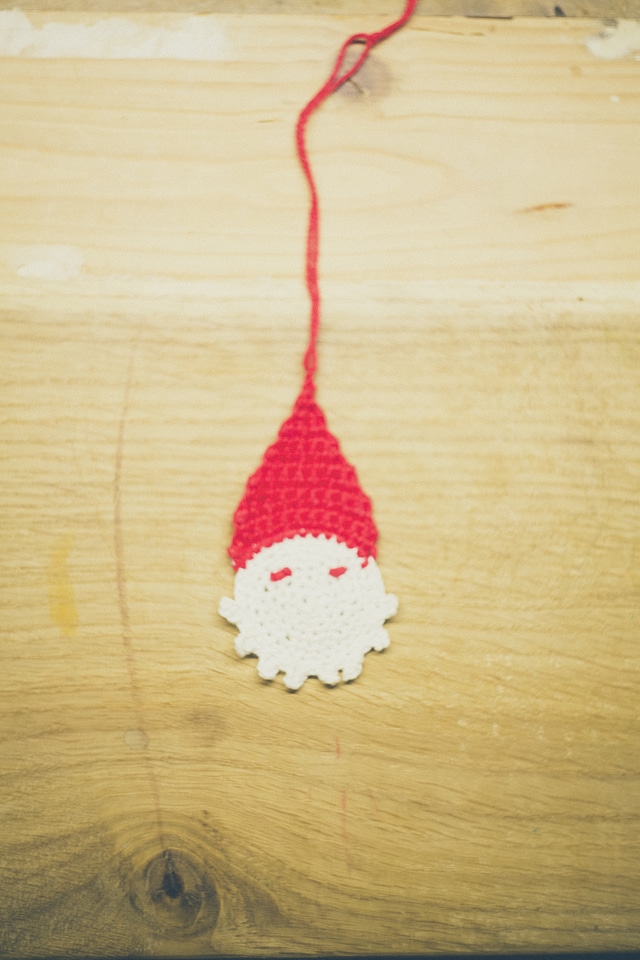 Knitted Santa Claus