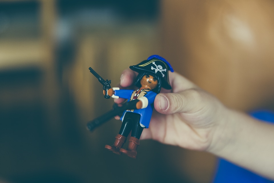 Pirate Pawn Game Toy