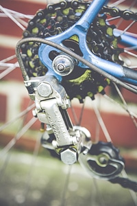 Classic Racing Bike Gear Shift photo